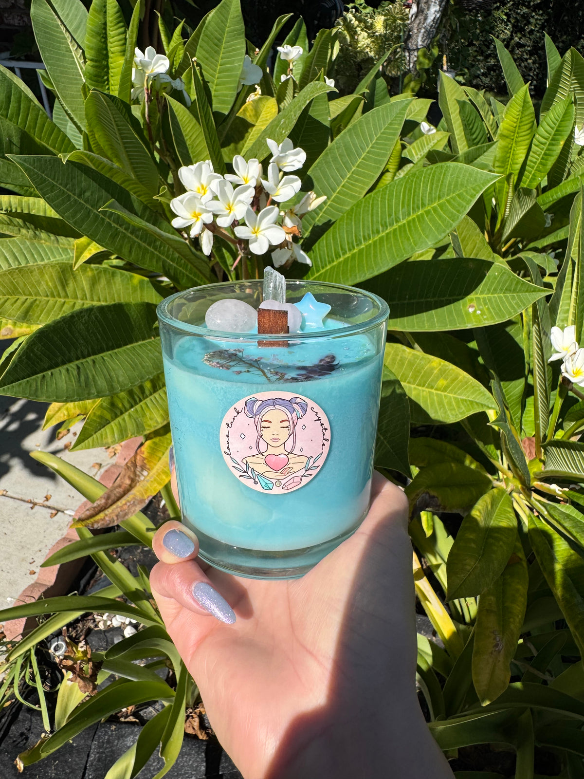 Lychee Crystal Candle