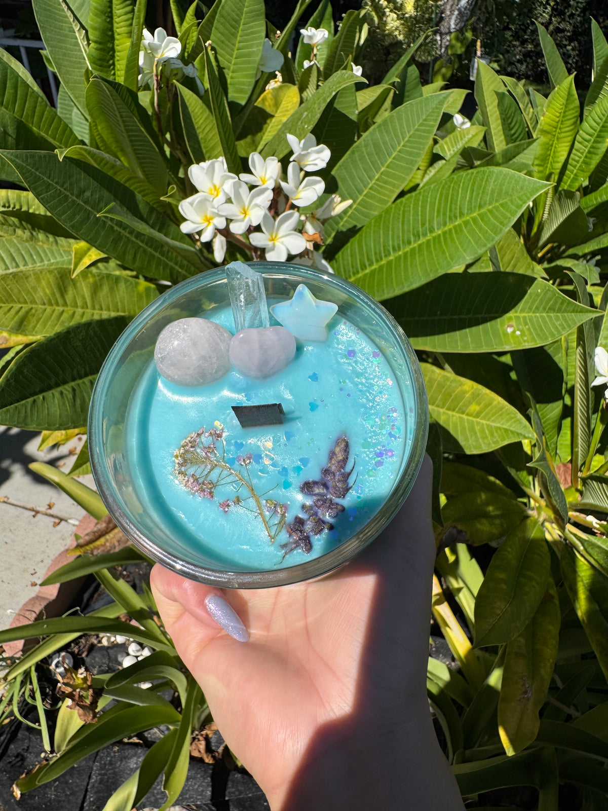 Lychee Crystal Candle