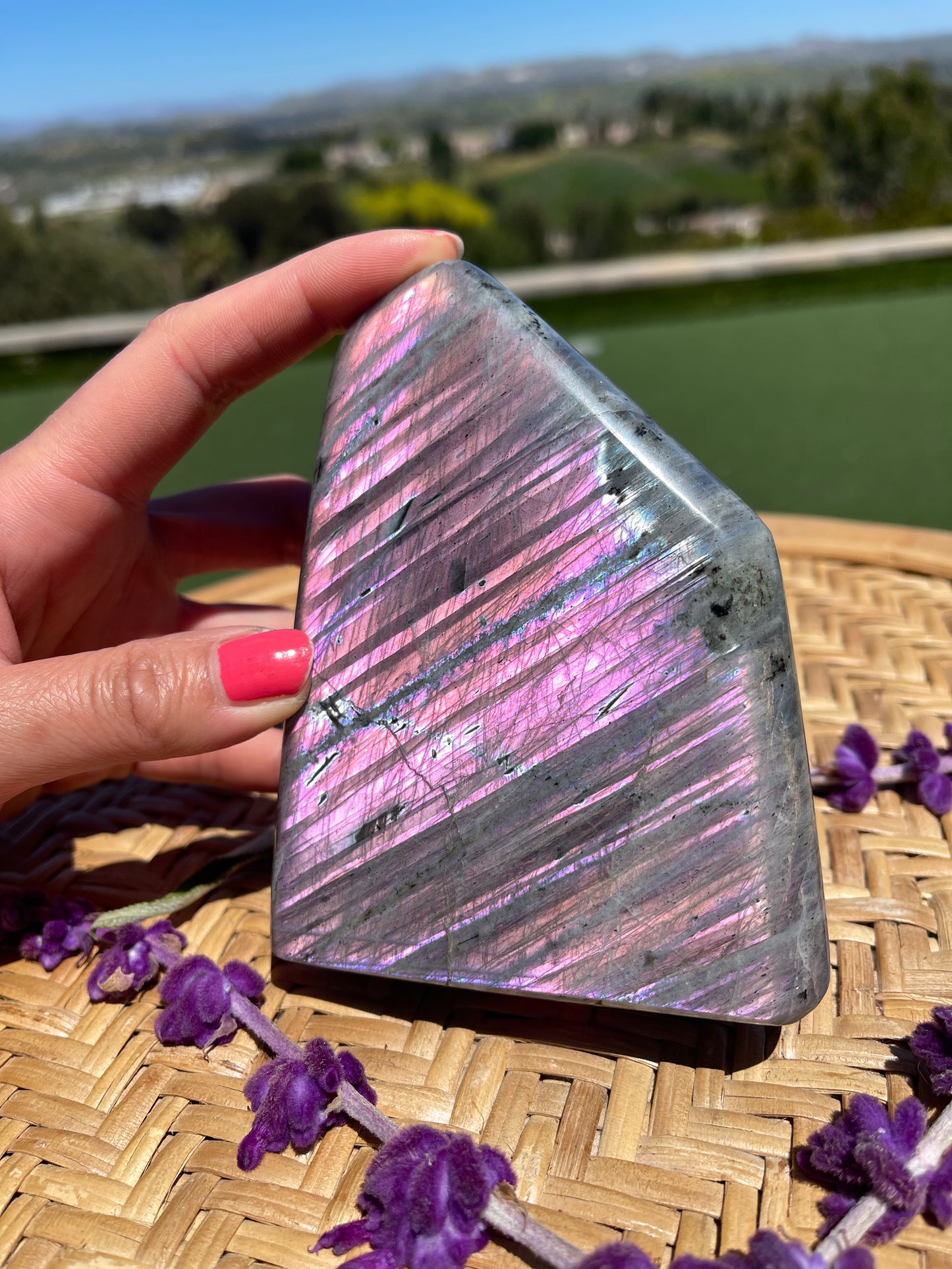 Purple Labradorite Freeform