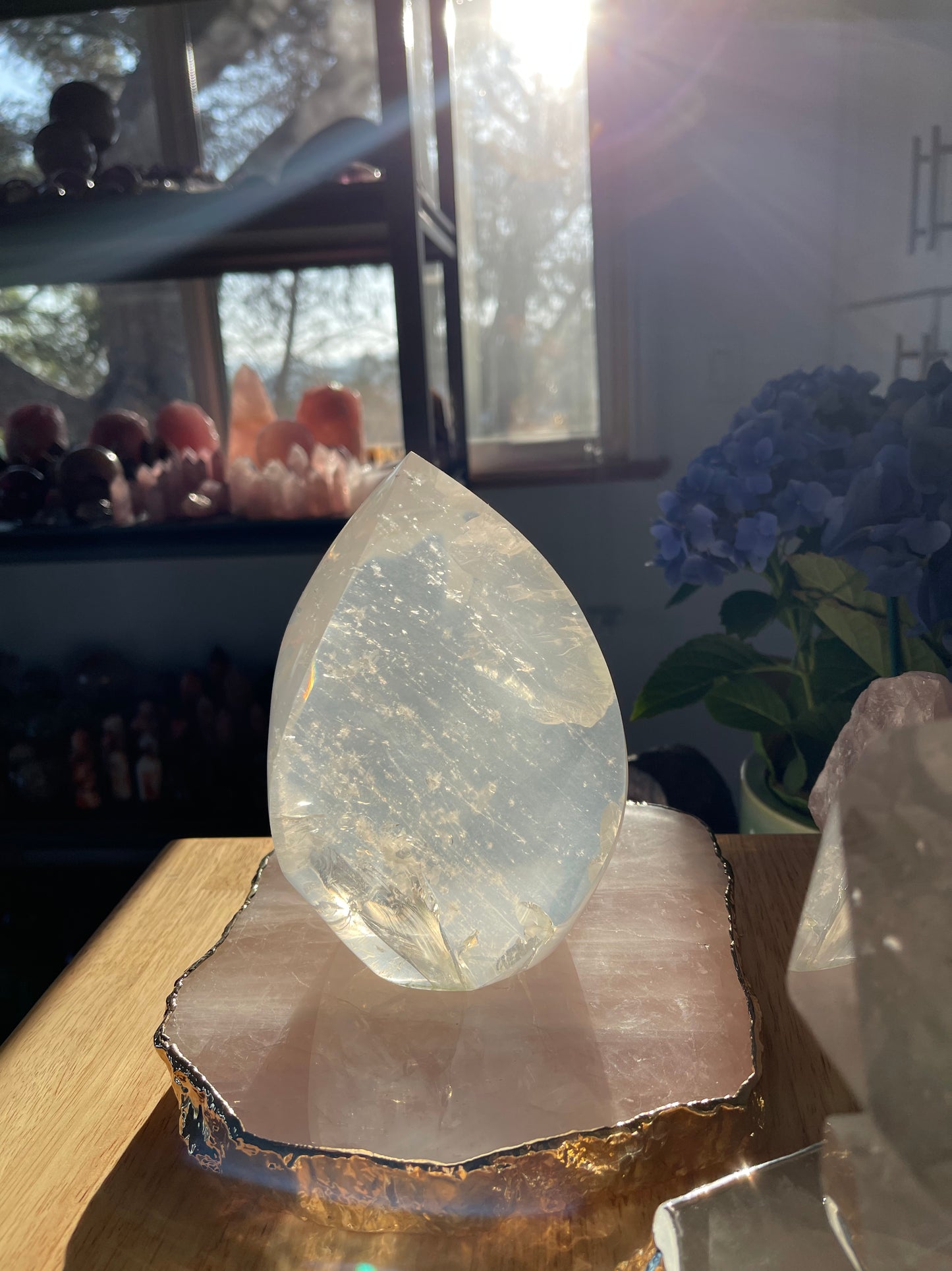 Girasol Citrine Quartz Flame - High Grade